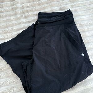 Lululemon Black Dance Joggers